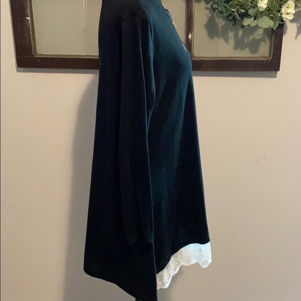 Last One! Boutique lace black tunic/dress - Picture 5 of 7